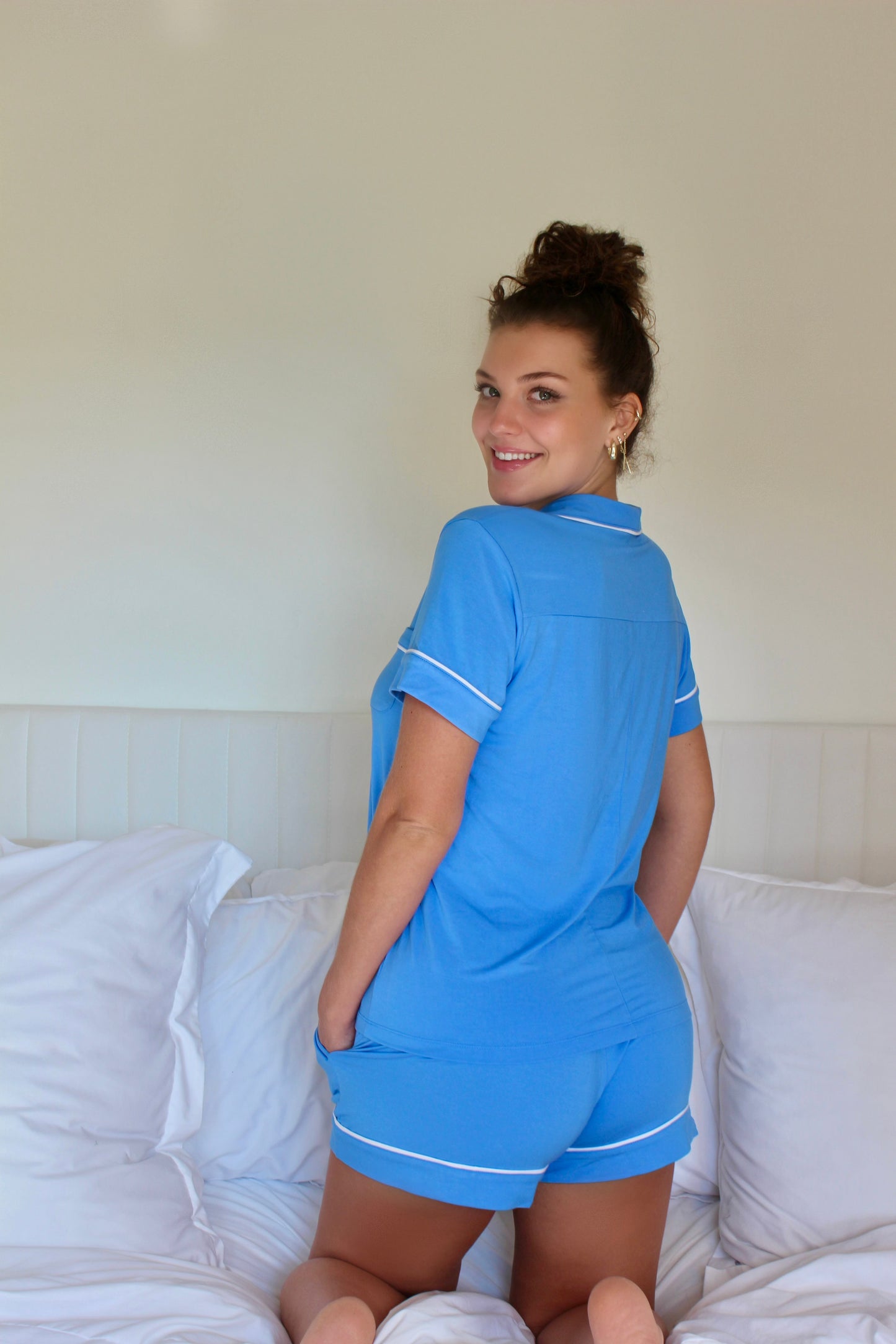 Snooze in Style / sky blue