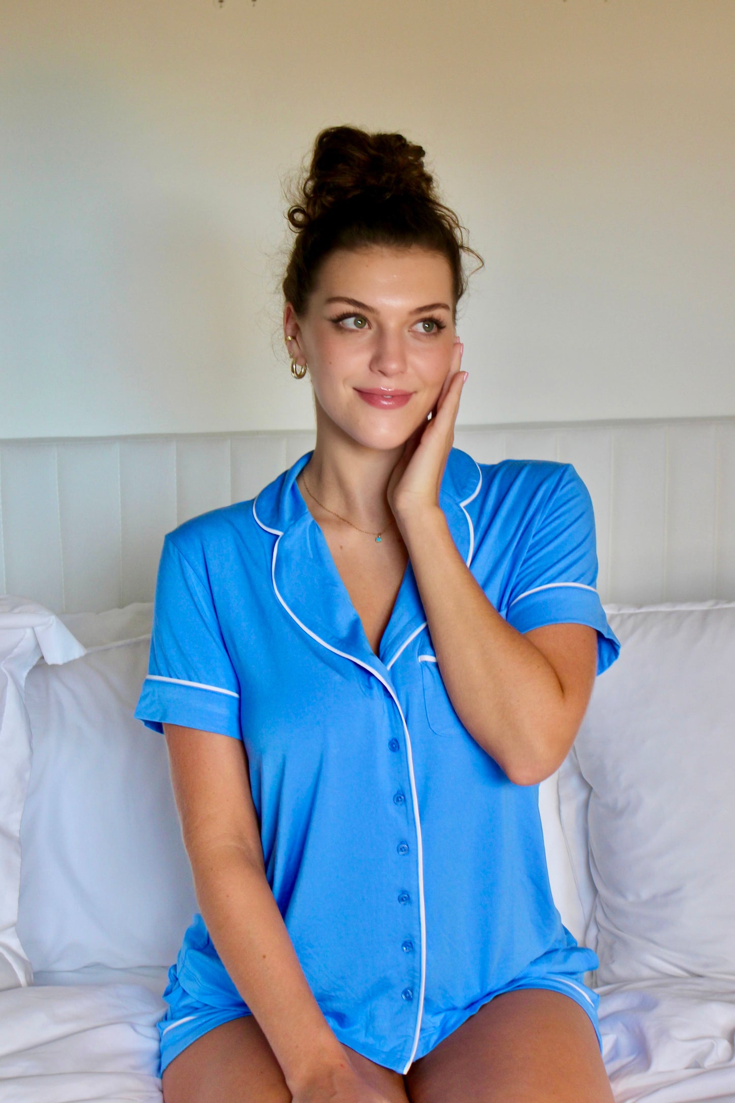 Snooze in Style / sky blue